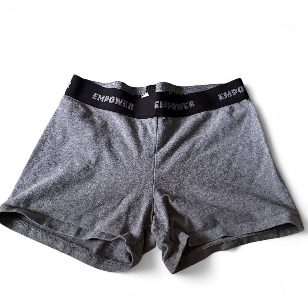 Forever-21 Women's Grey and Black‎ Shorts